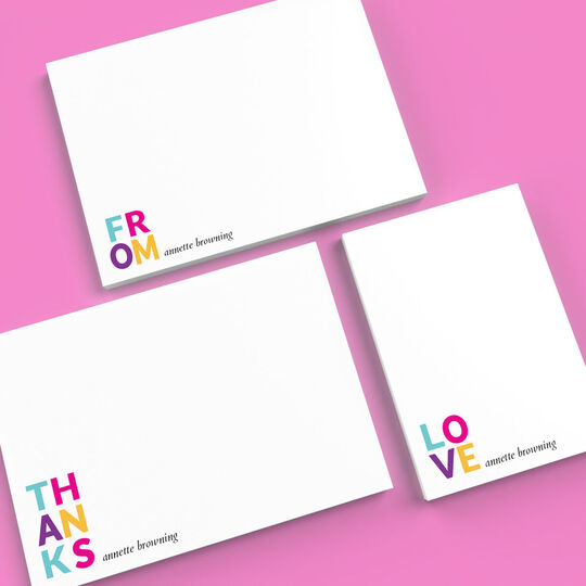 Pop Art Greetings Flat Note Card Collection